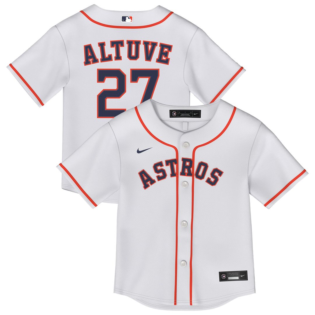 Jose Altuve Houston Astros Nike Infant Home Replica Jersey - White | MLB Fan Gear