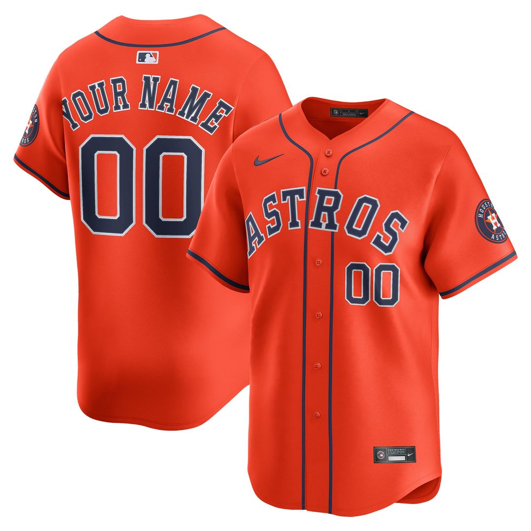 Houston Astros Nike Home Limited Custom Jersey - White | MLB Fan Gear