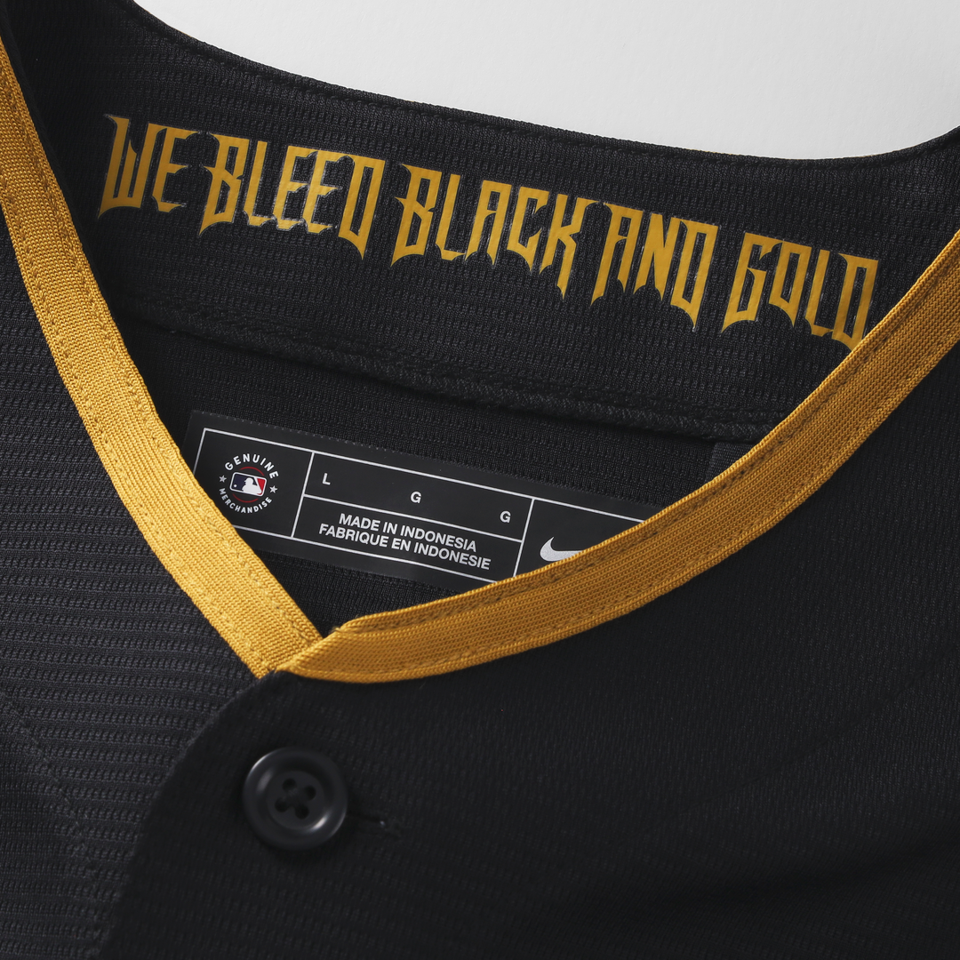 Oneil Cruz Pittsburgh Pirates Nike 2026 City Connect Stadium Jersey - Black | MLB Fan Gear
