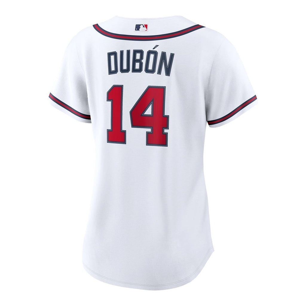 Mauricio Dubón Atlanta Braves Nike Women's Home Replica Jersey - White | MLB Fan Gear