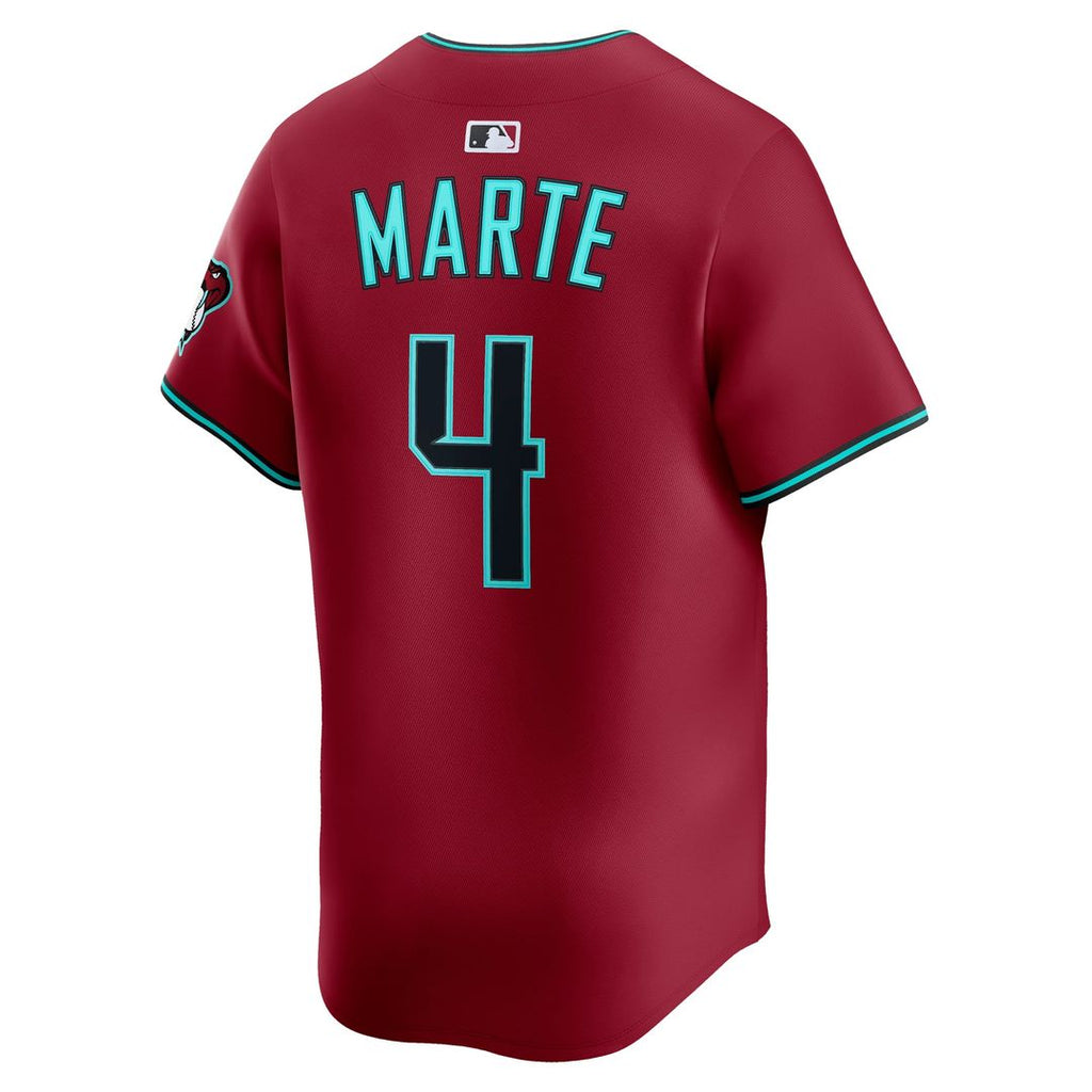 Ketel Marte Arizona Diamondbacks Nike Alternate Limited Jersey - Black | MLB Fan Gear