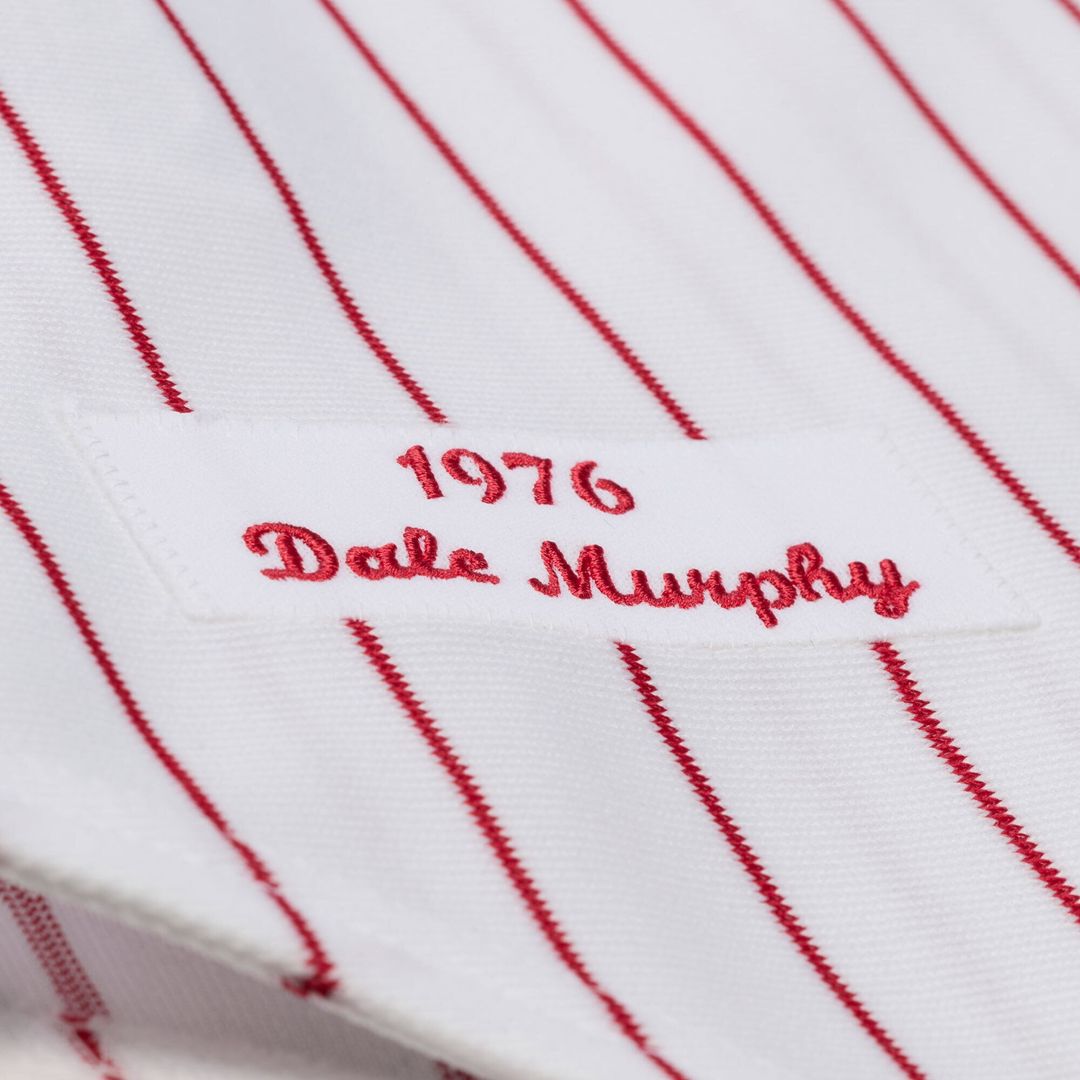 Dale Murphy Atlanta Braves Mitchell & Ness 1976 Authentic Jersey - White | MLB Fan Gear