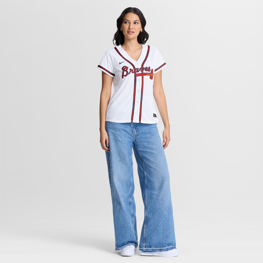 Grant Holmes Atlanta Braves Nike Women's Home Replica Jersey - White | MLB Fan Gear