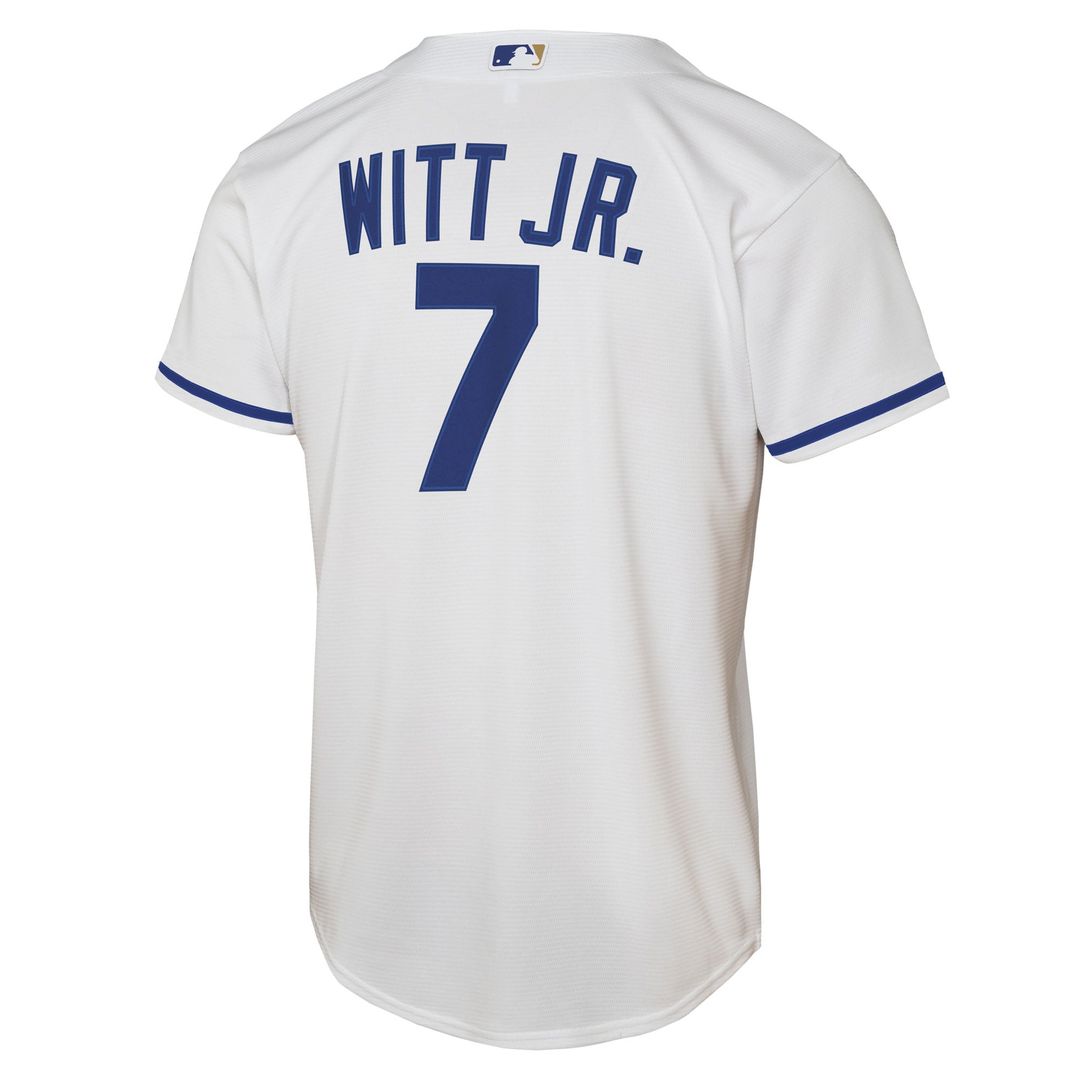 Bobby Witt Jr. Kansas City Royals Nike Youth Home Replica Player Jersey - White | MLB Fan Gear