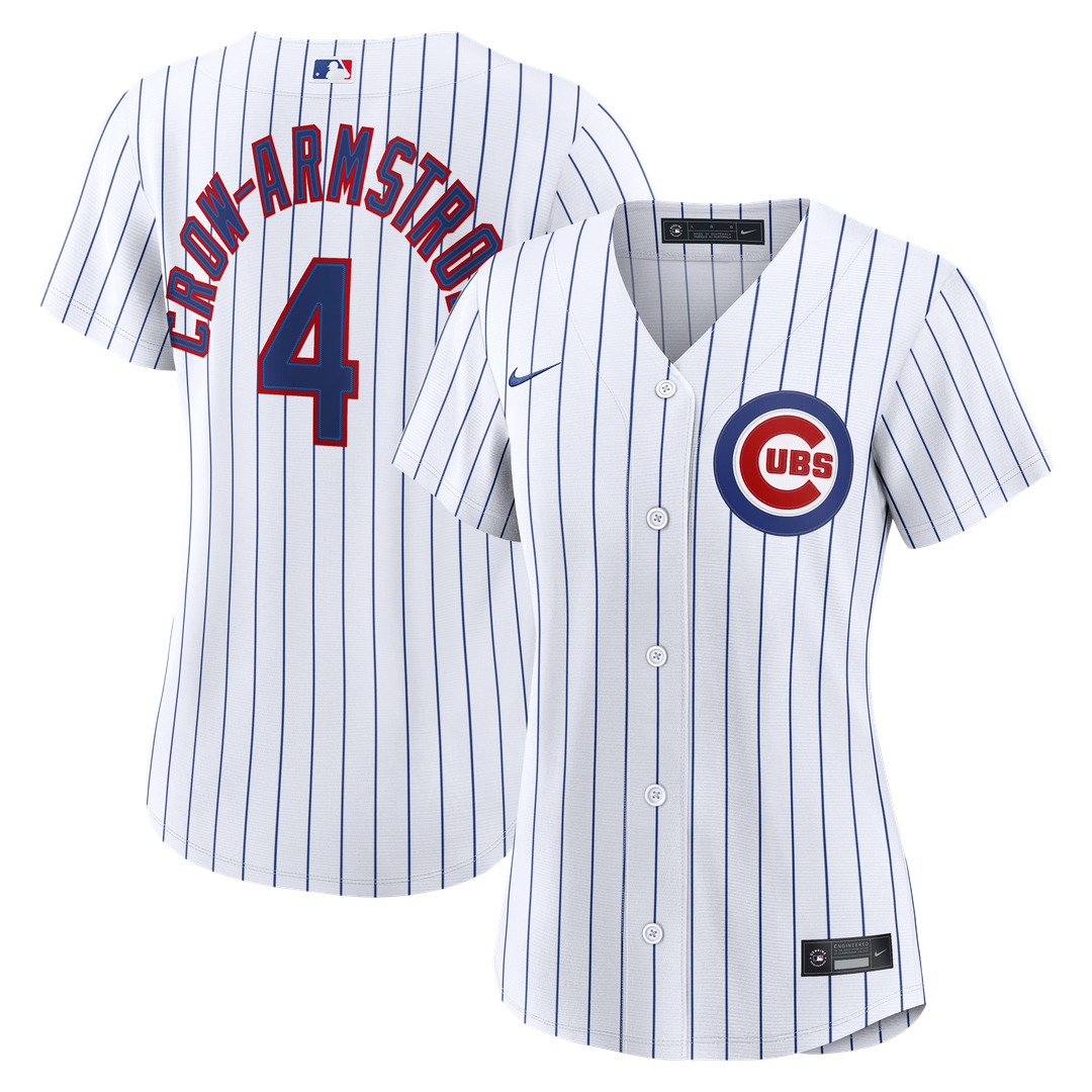 Pete Crow-Armstrong Chicago Cubs Nike Women's Home Replica Jersey - White | MLB Fan Gear