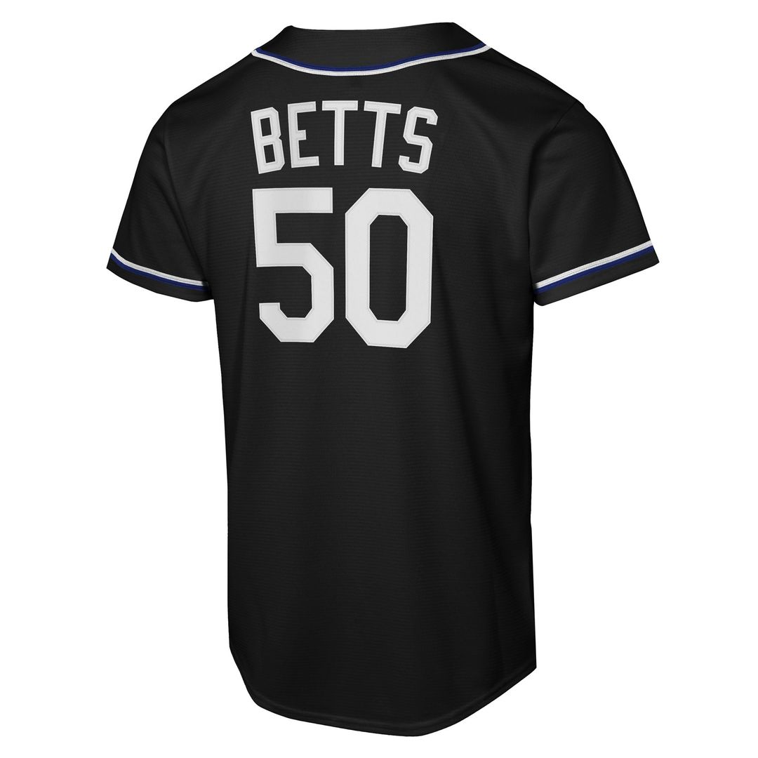 Mookie Betts Los Angeles Dodgers Nike Youth Fashion Replica Player Jersey - Black | MLB Fan Gear