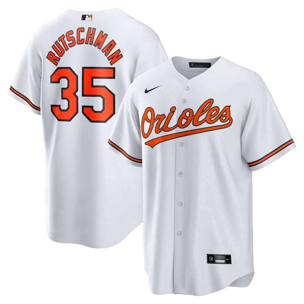 Adley Rutschman Baltimore Orioles Nike Replica Player Jersey - White | MLB Fan Gear