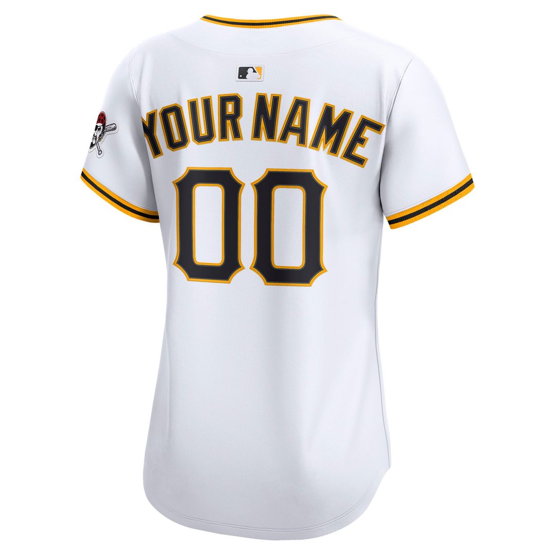 Pittsburgh Pirates Nike Women's Home Limited Custom Jersey - White | MLB Fan Gear