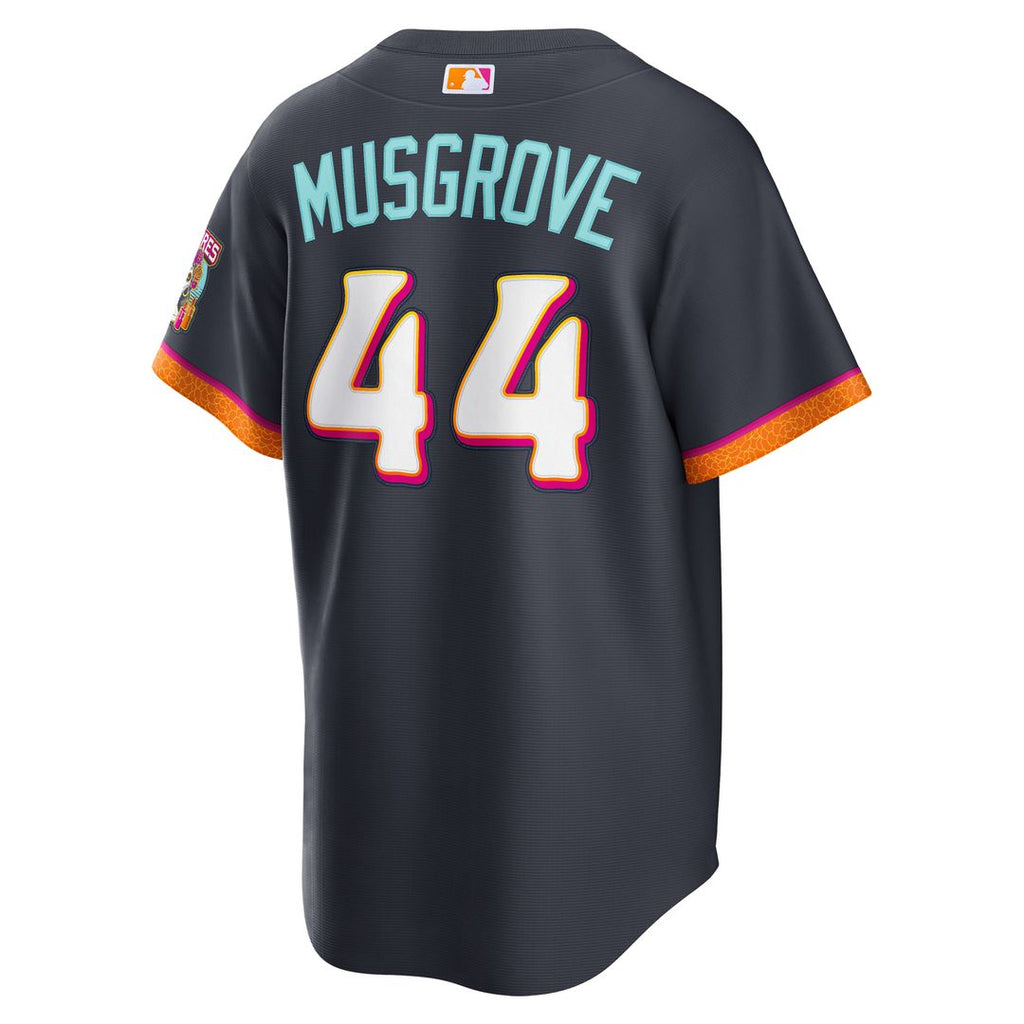 Joe Musgrove San Diego Padres Nike 2026 City Connect Stadium Jersey - Obsidian | MLB Fan Gear