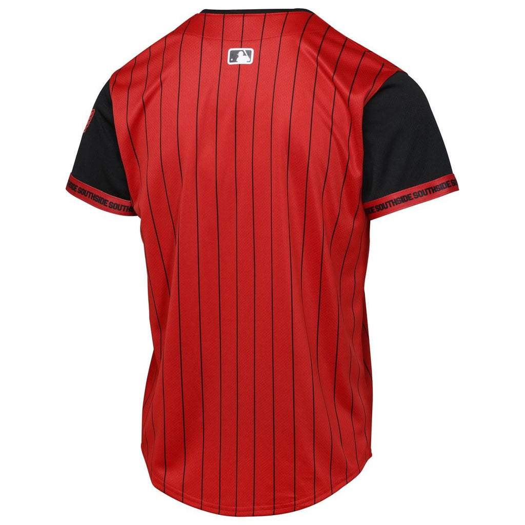 Chicago White Sox Youth 2025 City Connect Limited Jersey - Red/ Black | Outerstuff MLB Fan Gear