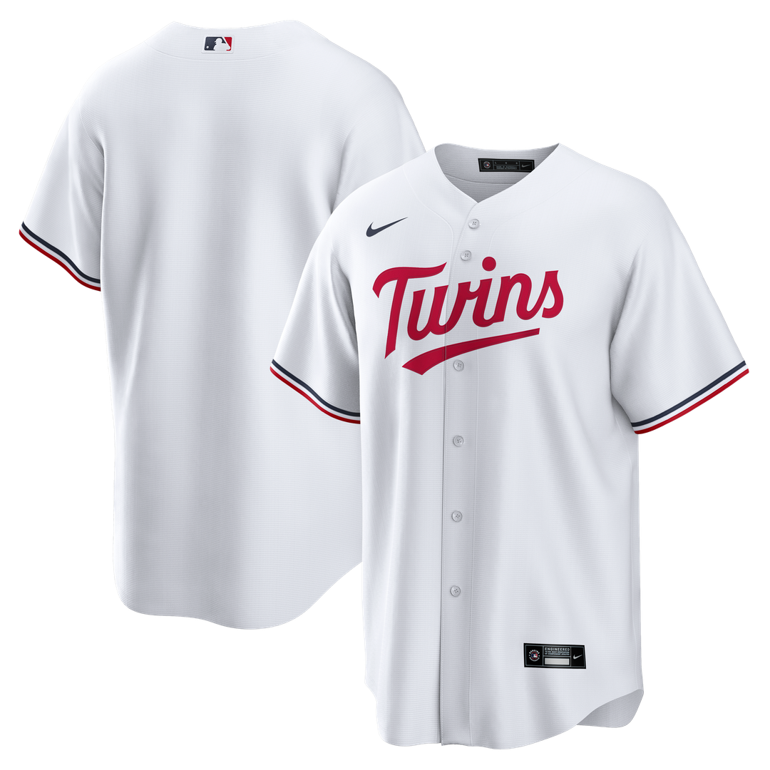 Minnesota Twins Nike Home Big & Tall Replica Jersey - White | MLB Fan Gear