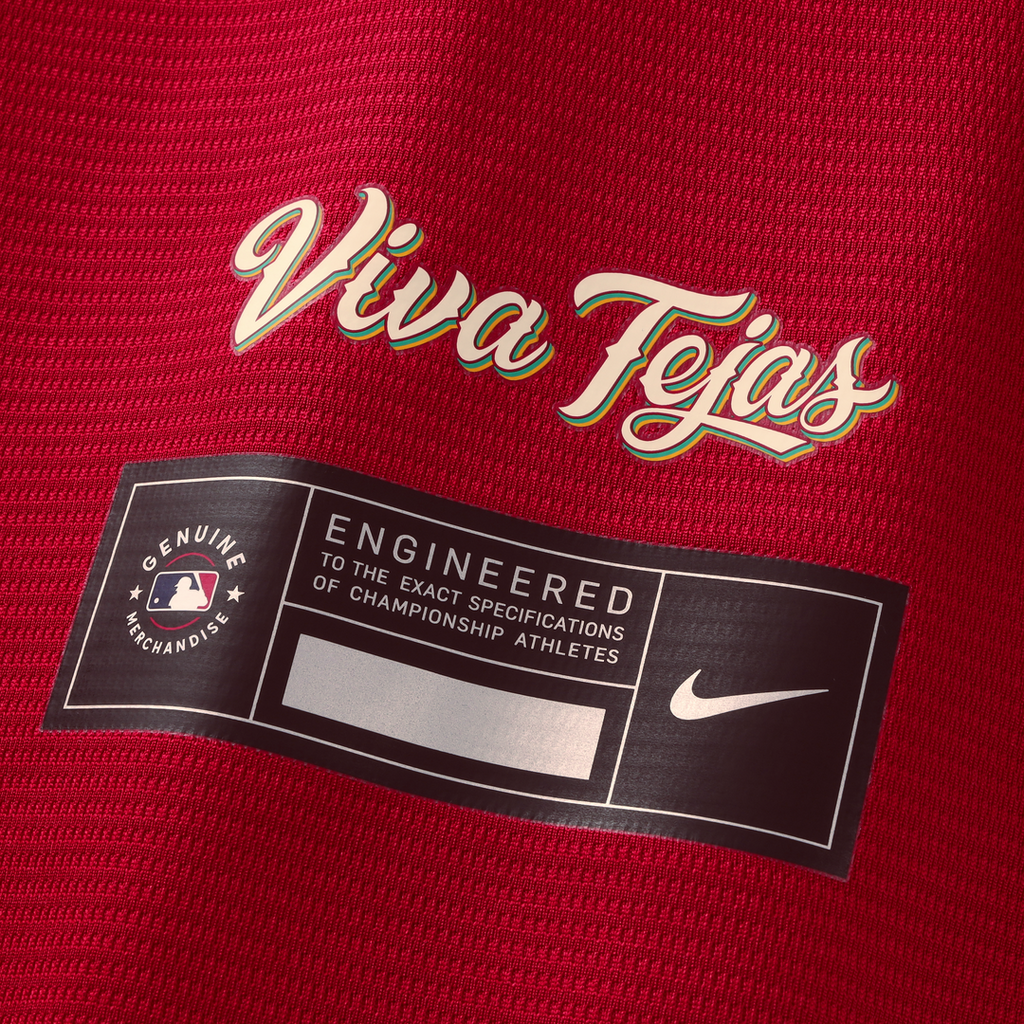 Joc Pederson Texas Rangers Nike 2026 City Connect Stadium Jersey - Red | MLB Fan Gear
