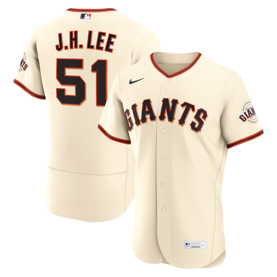 Jung Hoo Lee San Francisco Giants Nike Home Authentic Jersey - Cream | MLB Fan Gear