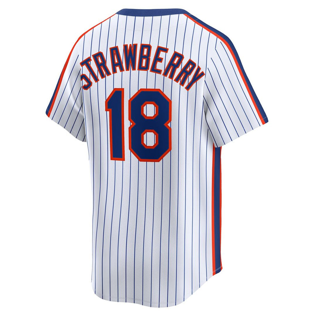 Darryl Strawberry New York Mets Nike Throwback Cooperstown Collection Limited Jersey - White | MLB Fan Gear
