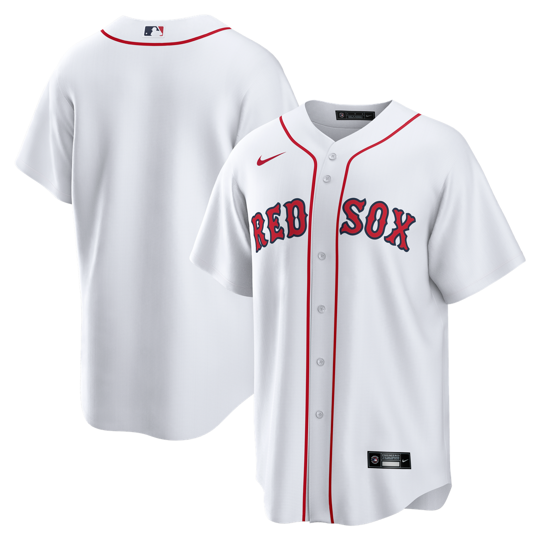 Boston Red Sox Nike Home Big & Tall Replica Jersey - White | MLB Fan Gear