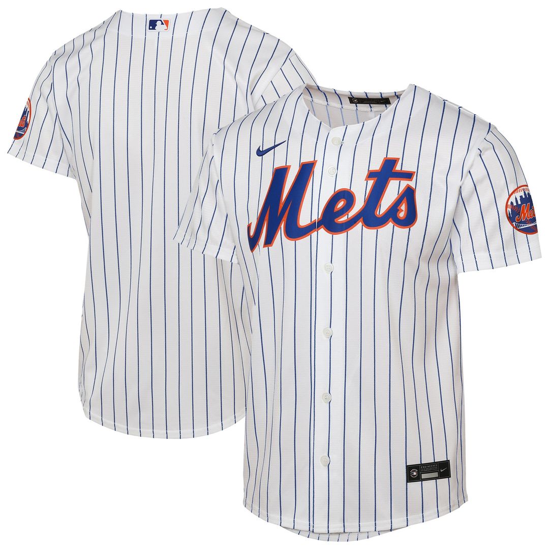 New York Mets Nike Youth Home Stadium Jersey - White | MLB Fan Gear