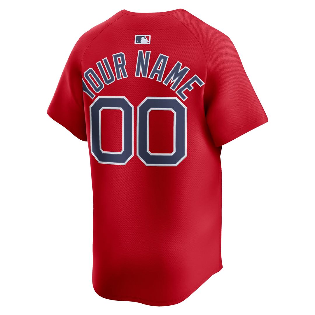Boston Red Sox Nike Alternate Limited Custom Jersey - Red | MLB Fan Gear