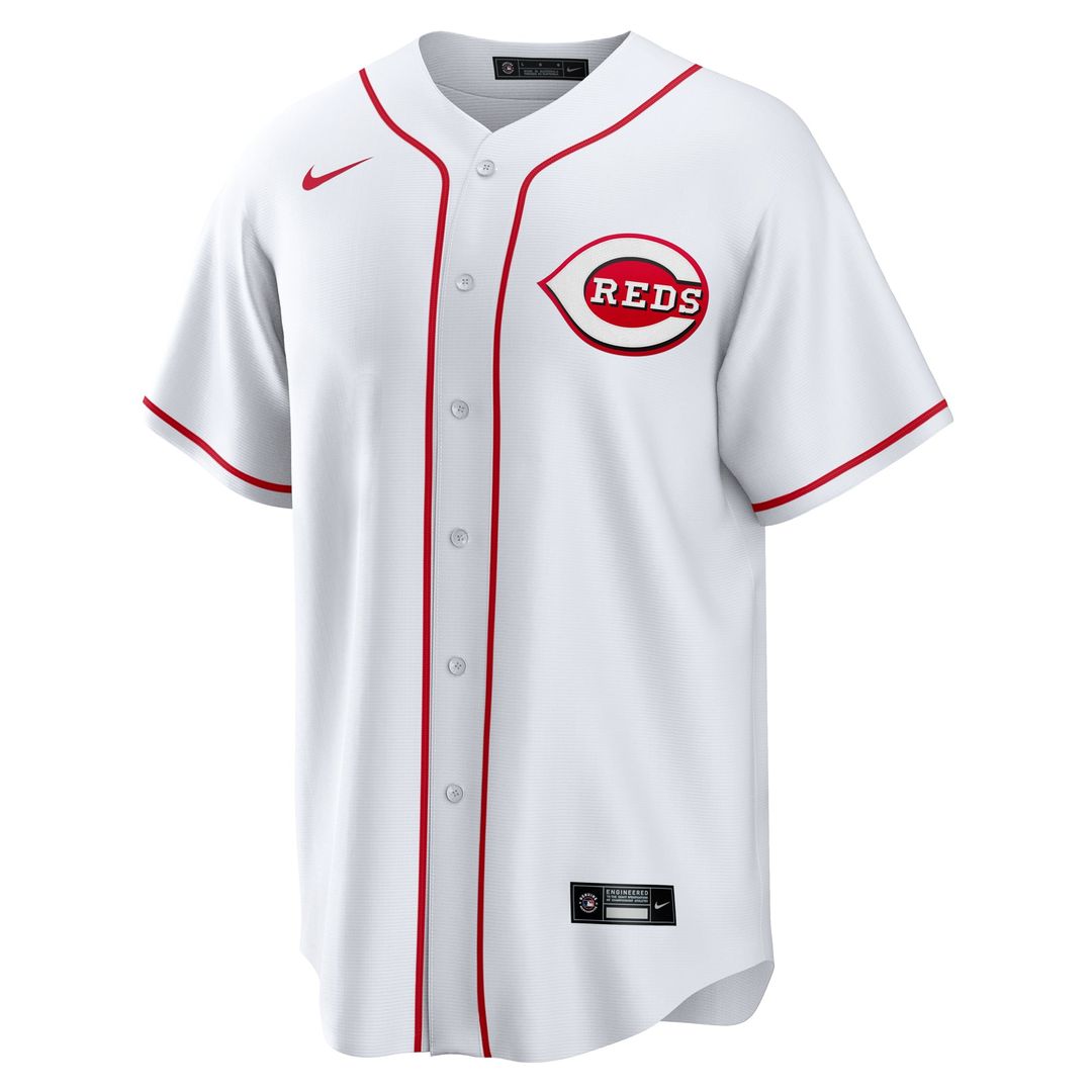 Spencer Steer Cincinnati Reds Nike Home Replica Jersey - White | MLB Fan Gear
