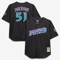 Randy Johnson Arizona Diamondbacks Mitchell & Ness Big & Tall Cooperstown Mesh Batting Practice Jersey - Black | MLB Fan Gear