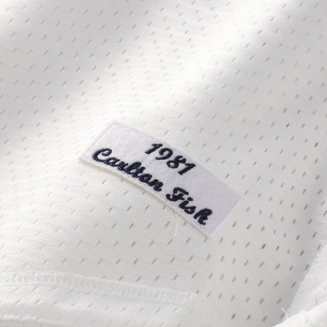 Carlton Fisk Chicago White Sox Mitchell & Ness Authentic Batting Practice Jersey - White | MLB Fan Gear