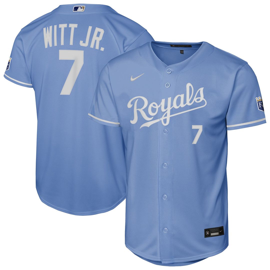 Bobby Witt Jr. Kansas City Royals Nike Youth Home Stadium Jersey - White | MLB Fan Gear