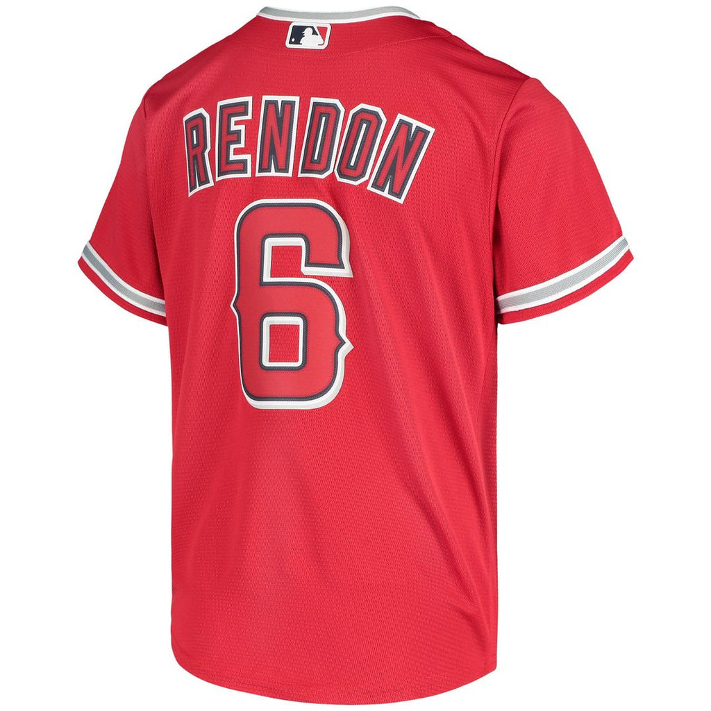 Anthony Rendon Los Angeles Angels Nike Youth Alternate Replica Player Jersey - Red | MLB Fan Gear