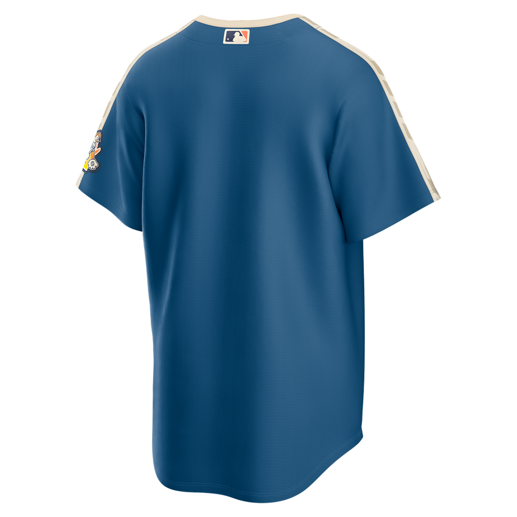 Milwaukee Brewers Nike 2026 City Connect Stadium Jersey - Mineral Blue | MLB Fan Gear