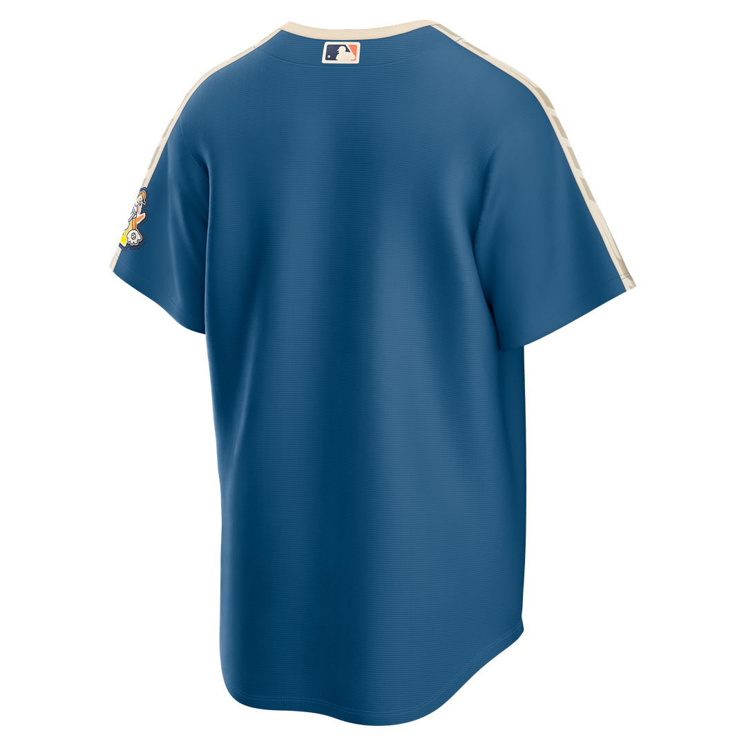 Milwaukee Brewers Nike 2026 City Connect Stadium Jersey - Mineral Blue | MLB Fan Gear