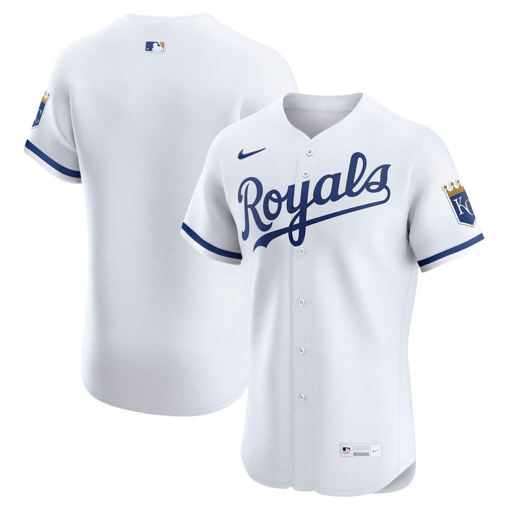 Kansas City Royals Nike Home Elite Jersey - White | MLB Fan Gear