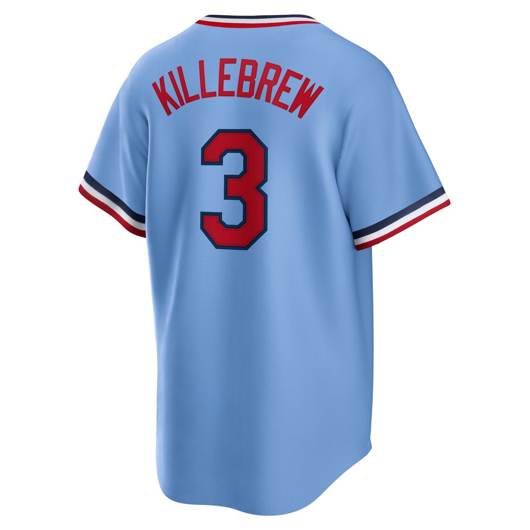 Harmon Killebrew Minnesota Twins Nike Road Cooperstown Collection Player Jersey - Light Blue | MLB Fan Gear