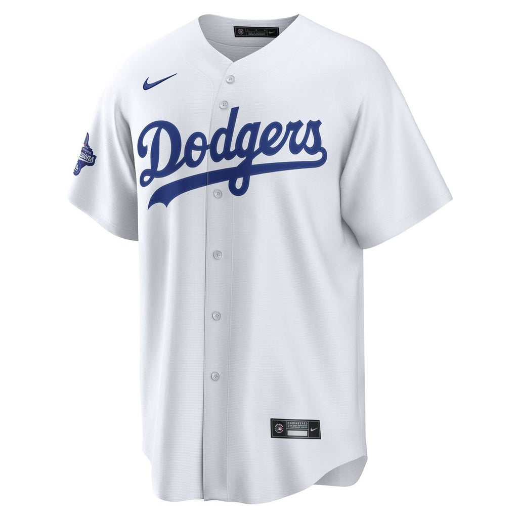 Freddie Freeman Los Angeles Dodgers Nike Home 2025 World Series Champions Replica Jersey - White | MLB Fan Gear