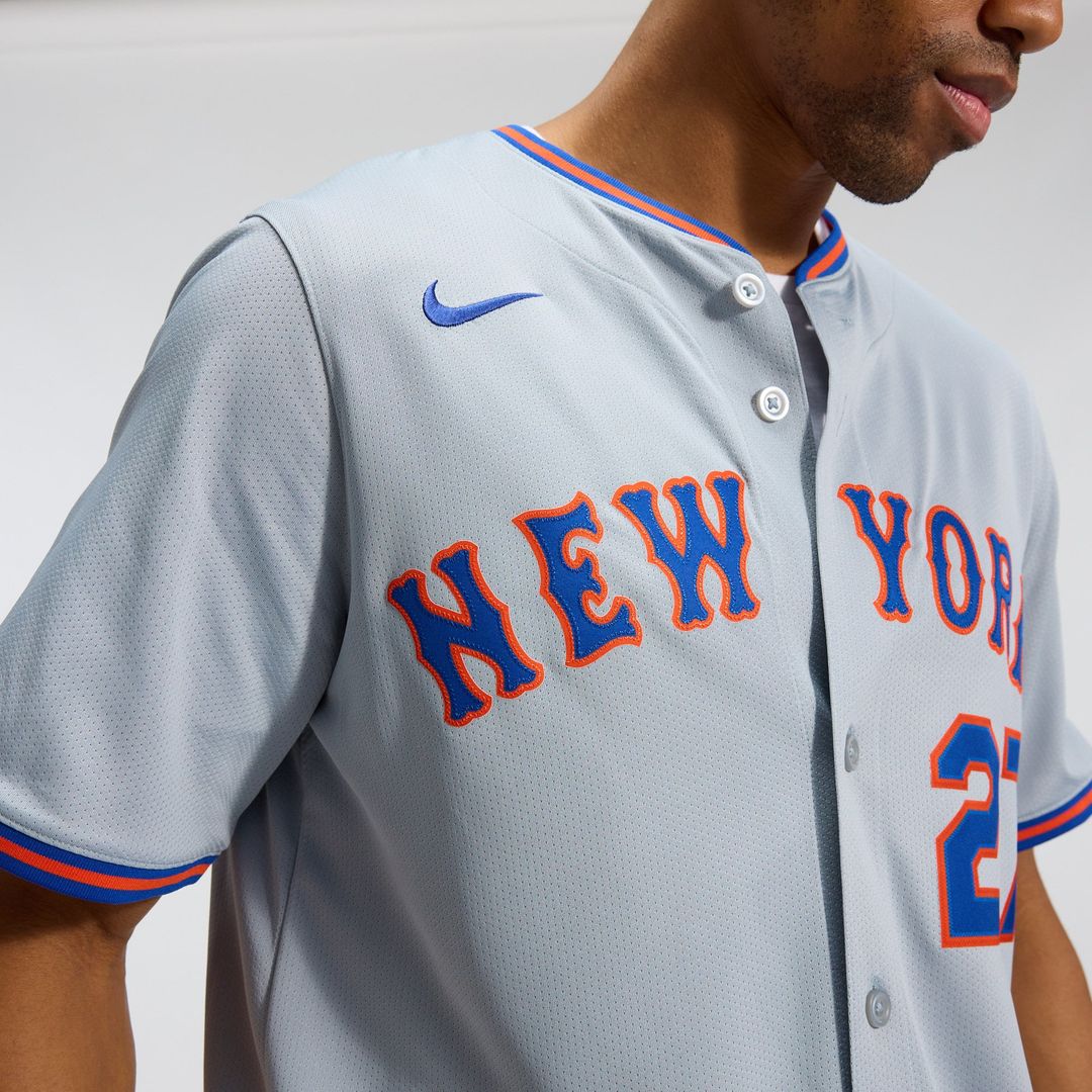 Mark Vientos New York Mets Nike All-Star Limited Jersey - Gray | MLB Fan Gear