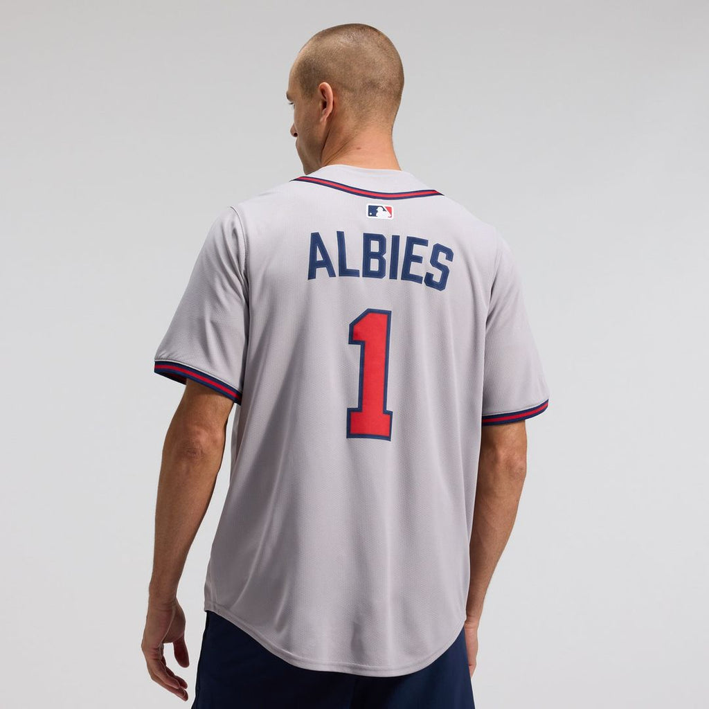 Ozzie Albies Atlanta Braves Nike Road Limited Player Jersey - Gray | MLB Fan Gear