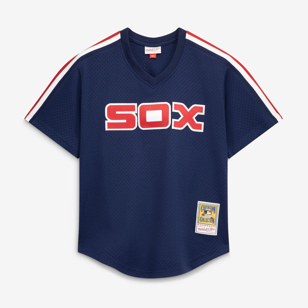 Carlton Fisk Chicago White Sox Mitchell & Ness Authentic Batting Practice Jersey - White | MLB Fan Gear