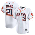 Yainer Diaz Houston Astros Nike Home Limited Player Jersey - White | MLB Fan Gear