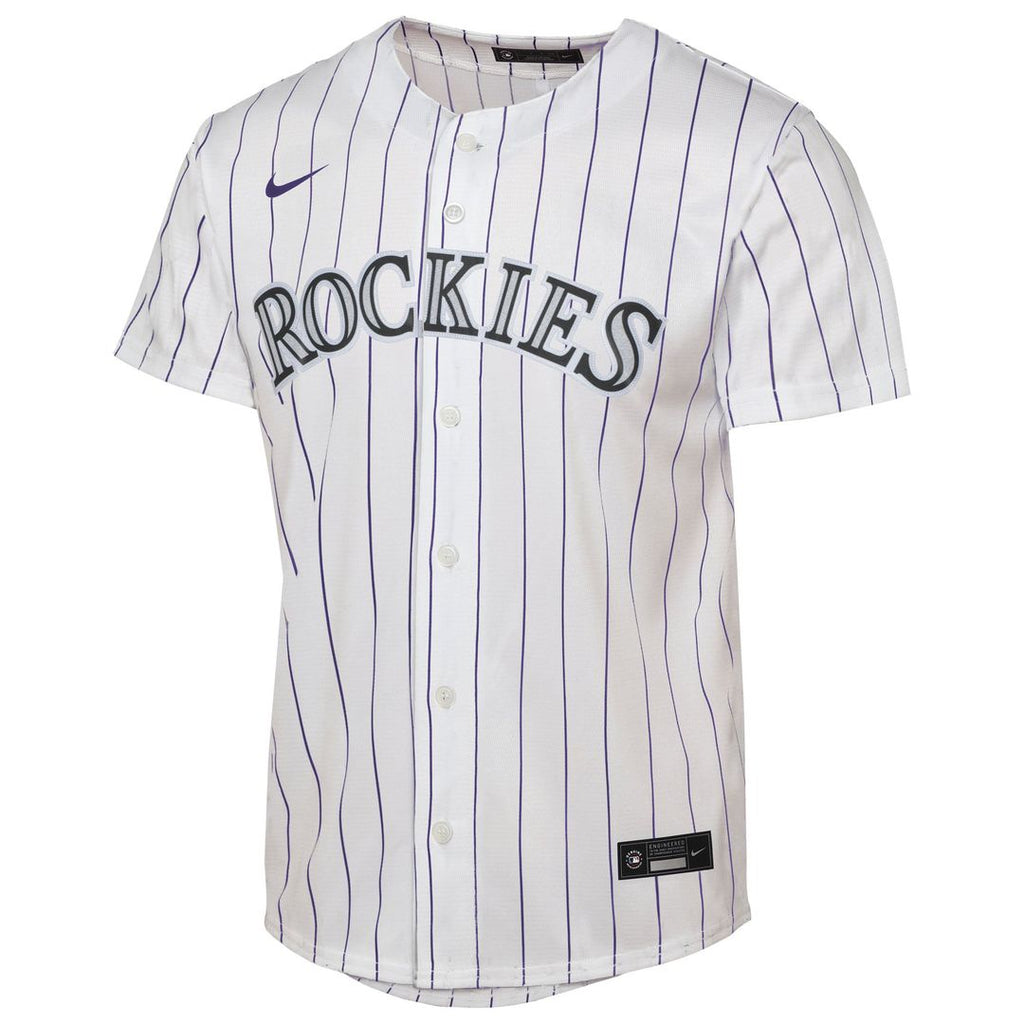 Colorado Rockies Nike Youth Home Replica Jersey - White | MLB Fan Gear