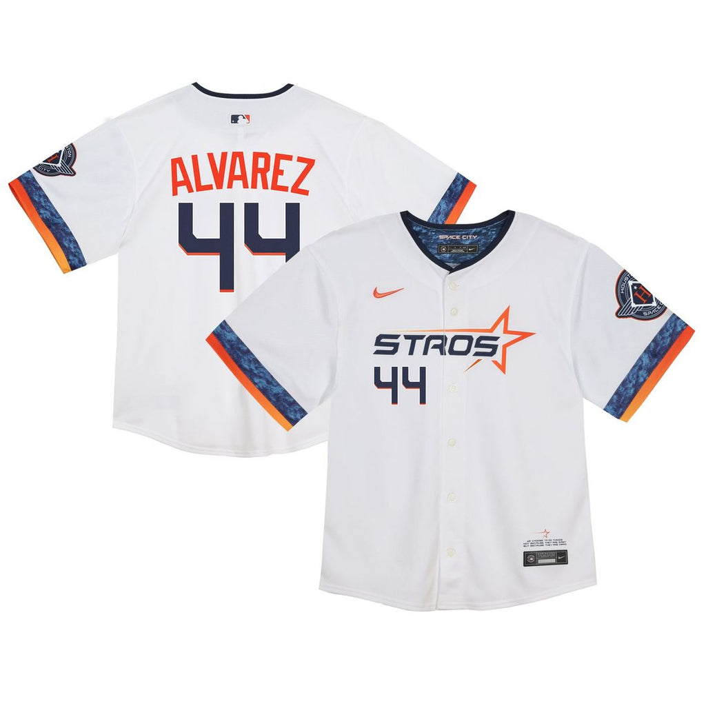 Yordan Alvarez Houston Astros Toddler City Connect 2025 Limited Jersey - White | Nike MLB Fan Gear