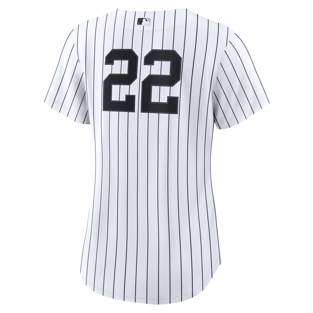 Ben Rice New York Yankees Nike Women's Home Replica Jersey - White | MLB Fan Gear