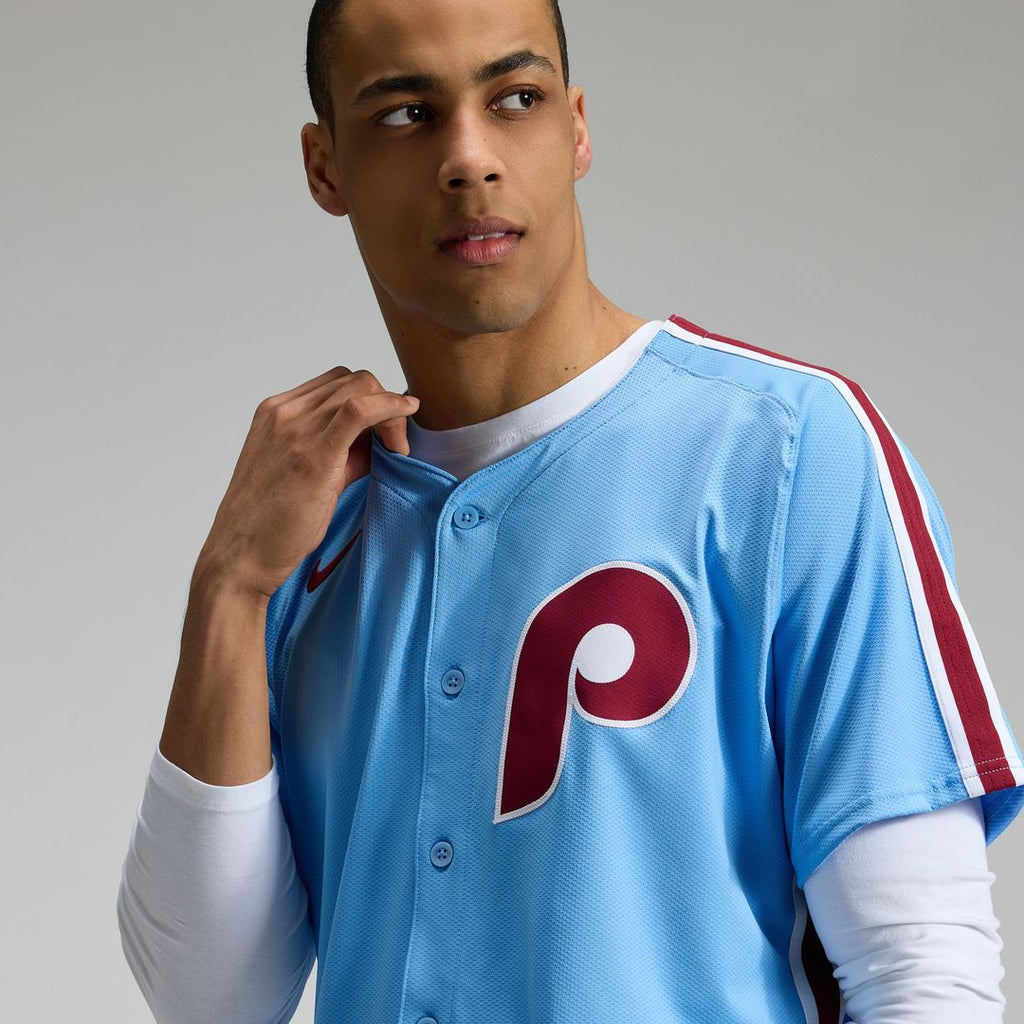 Philadelphia Phillies Nike Alternate Elite Jersey - Light Blue | MLB Fan Gear