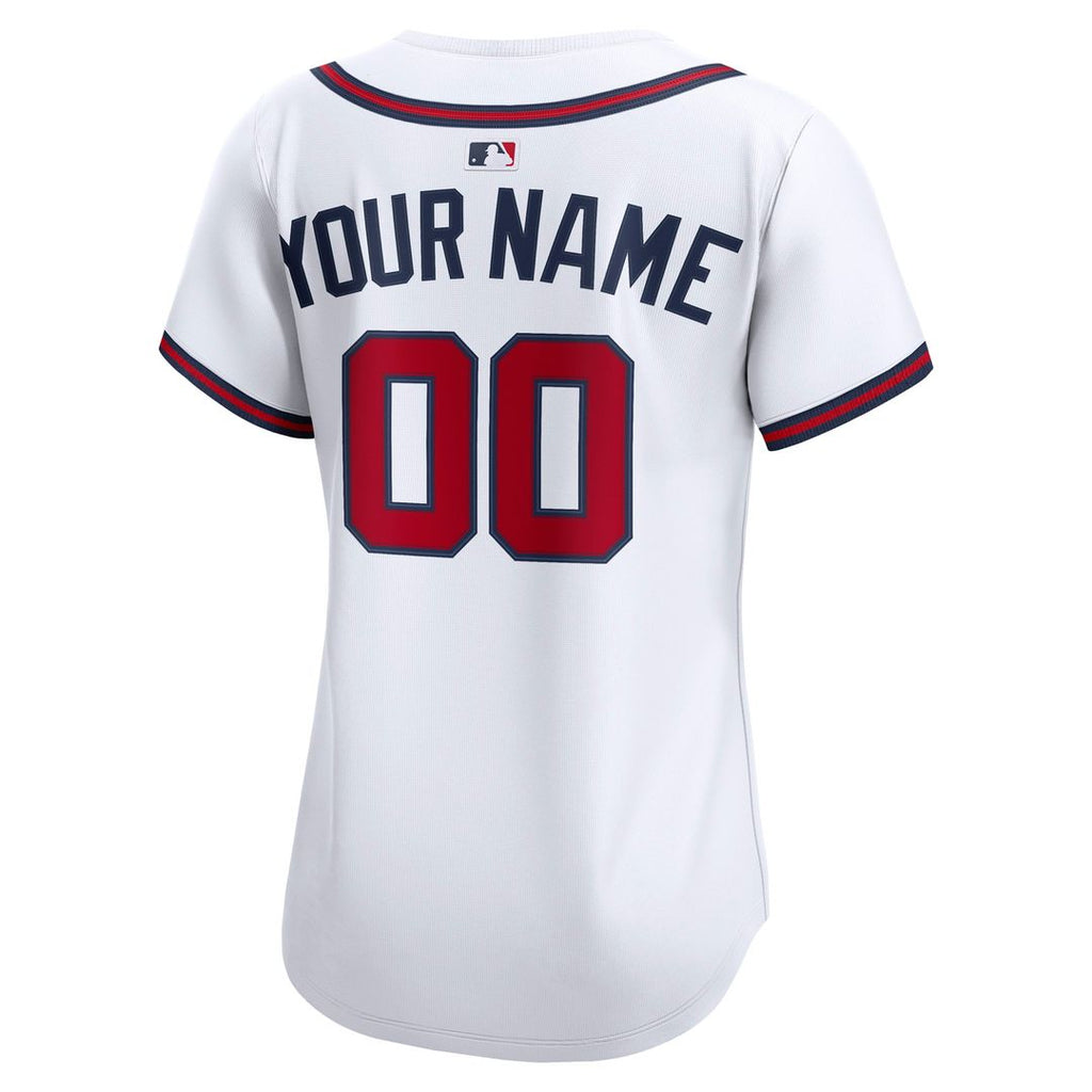 Atlanta Braves Nike Women's Home Limited Custom Jersey - White | MLB Fan Gear