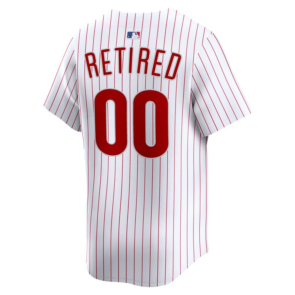 Philadelphia Phillies Nike Home Limited Pick-A-Player Retired Roster Jersey - White | MLB Fan Gear