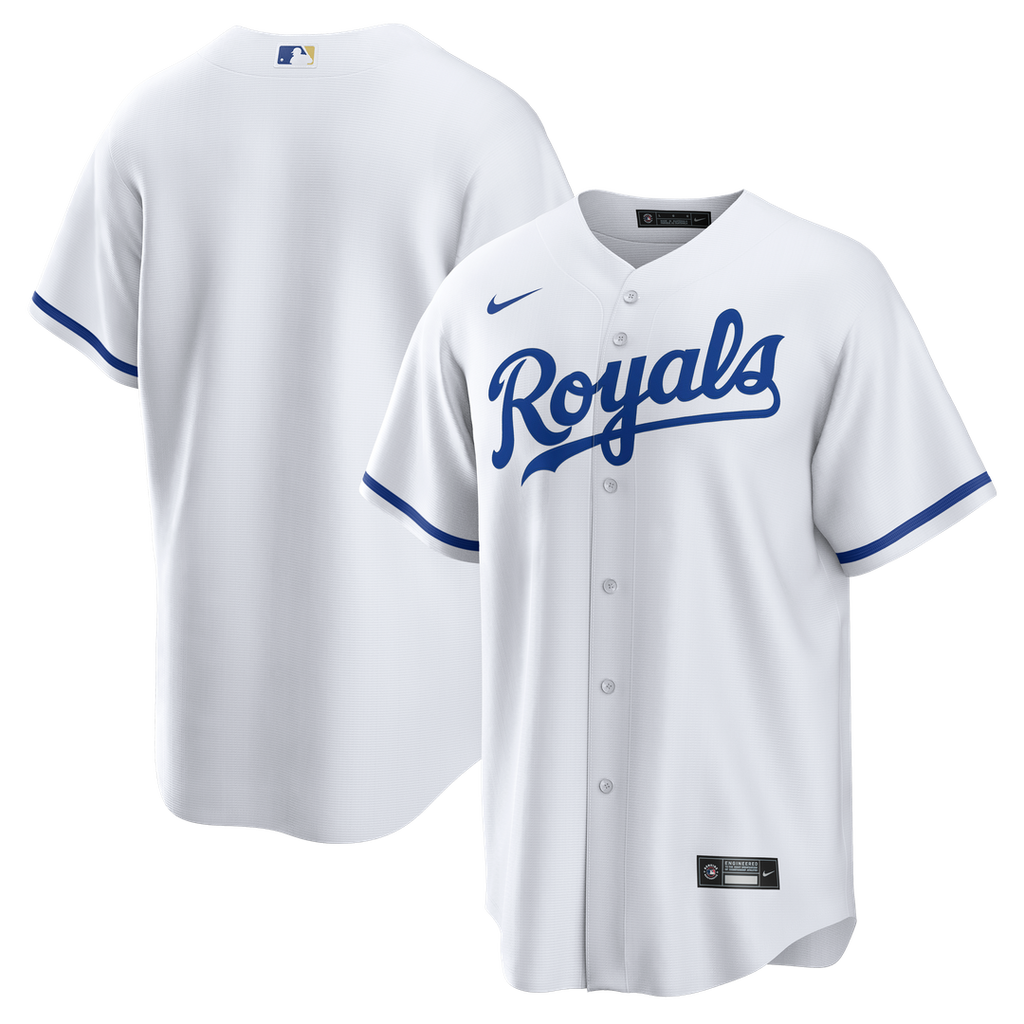 Kansas City Royals Nike Home Big & Tall Replica Jersey - White | MLB Fan Gear