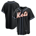 New York Mets Nike Fashion Replica Black Out Jersey | MLB Fan Gear