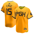 Oneil Cruz Pittsburgh Pirates Nike City Connect Limited Jersey - Gold | MLB Fan Gear