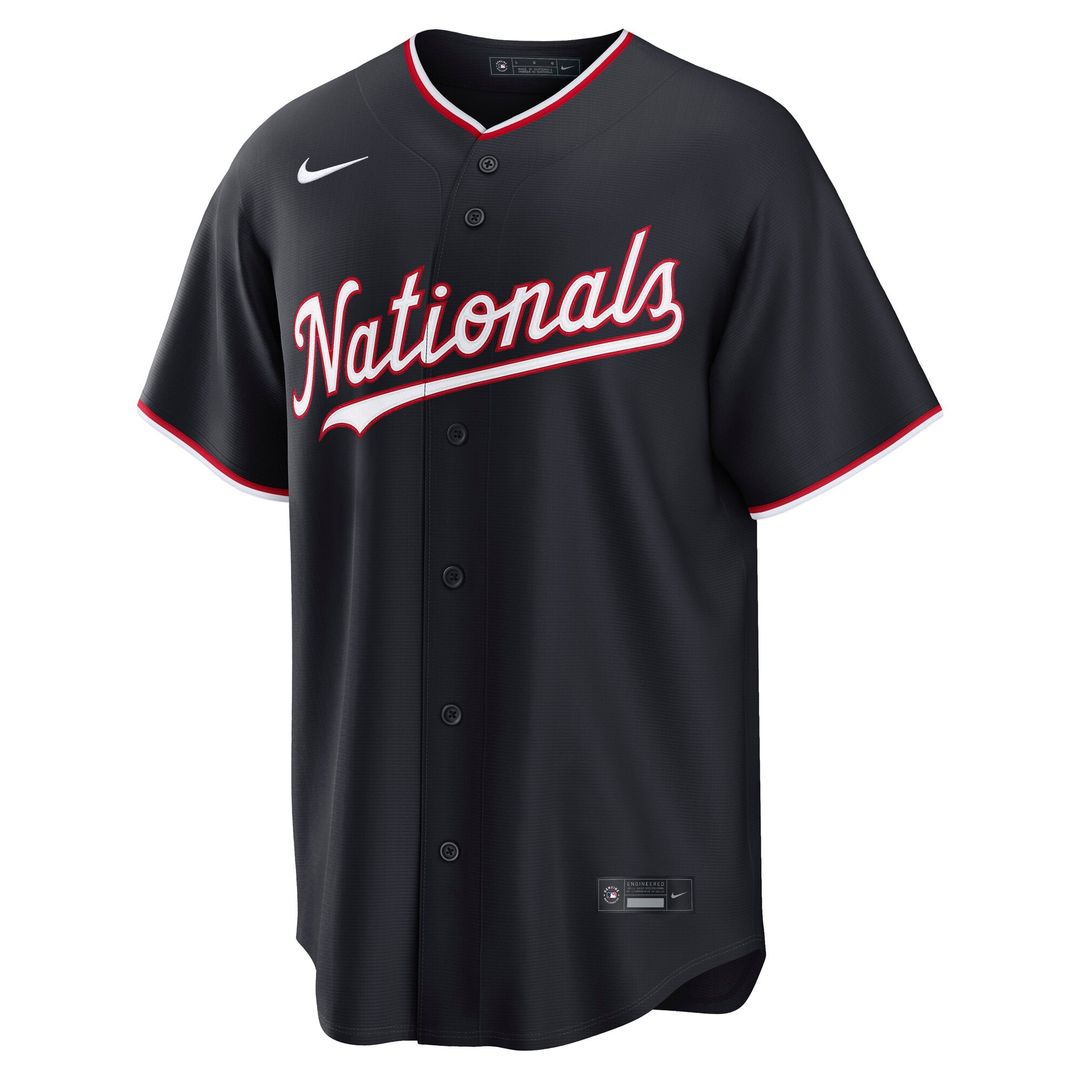 James Wood Washington Nationals Nike Alternate Replica Jersey - Navy | MLB Fan Gear