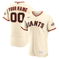 San Francisco Giants Nike Home Authentic Custom Jersey - Cream | MLB Fan Gear