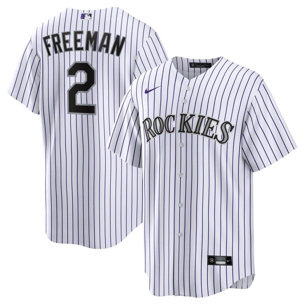 Tyler Freeman Colorado Rockies Nike Youth Home Replica Jersey - White | MLB Fan Gear