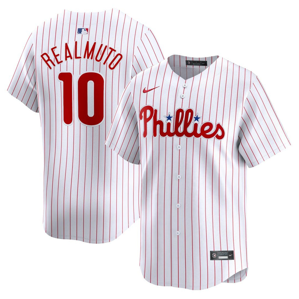 J.T. Realmuto Philadelphia Phillies Nike Home Limited Player Jersey - White | MLB Fan Gear