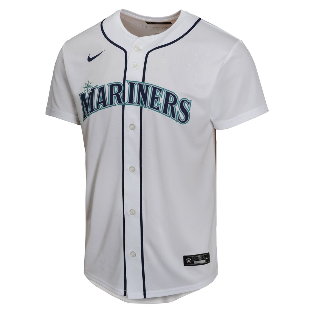 Julio Rodríguez Seattle Mariners Nike Youth Home Game Player Jersey - White | MLB Fan Gear