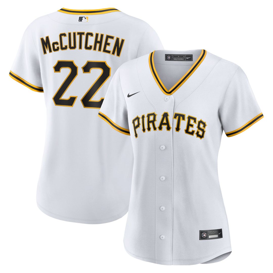 Andrew McCutchen Pittsburgh Pirates Nike Women's Home Replica Player Jersey - White | MLB Fan Gear
